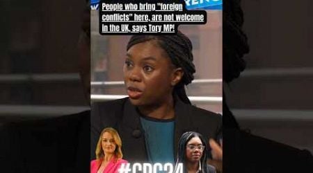 Bringing foreign conflicts to UK not cool, says Kemi!