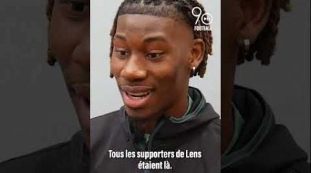 Christopher Wooh : &quot;Lens-Lille, quel derby !&quot; #shorts #football #footballshorts