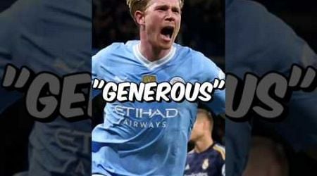 The Unmatched Greatness of Kevin De Bruyne #shorts