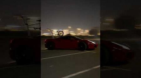 Test driving my new Ferrari!! #cars #bmx #ferrari