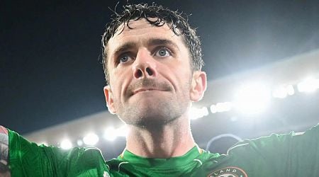 Robbie Brady's wife reveals son Louie inspired emotional tribute during goal celebration in Ireland's win over Finland