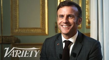 Emmanuel Macron on Biden Dropping Out &amp; &#39;Emily in Paris&#39; Moving to Rome