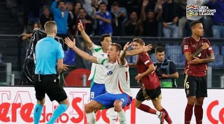 HIGHLIGHT ITALY vs BELGIUM UEFA NATIONS LEAGUE 2024 #uefanationsleague #ITAvBEL