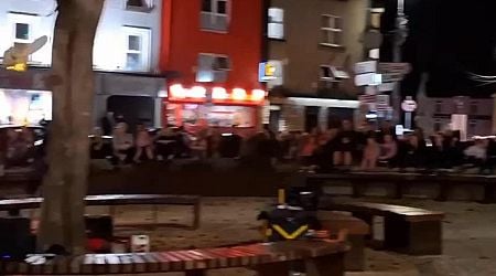 Watch: Fabulous fire show by In Your Space Circus lights up Donegal Town 