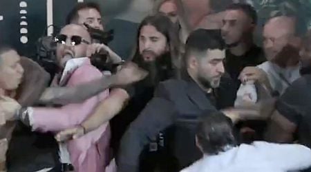 Watch Conor McGregor break up BKFC Spain face-off brawl