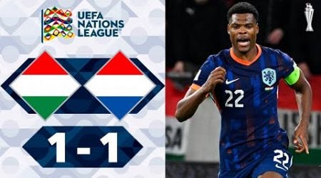 Hungary vs Netherlands 1-1 Highlights | Nations League 2024