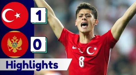 Turkey vs Montenegro 1-0 All Goals &amp; Extended Highlights | UEFA Nations League 2024