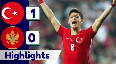 Turkey vs Montenegro 1-0 Highlights | UEFA Nations League 2024