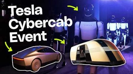 Tesla Cybercab event in 6 minutes