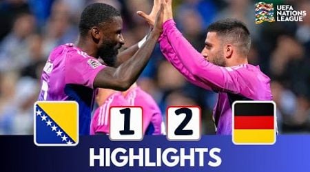 Bosnia-Herzegovina vs Germany (1-2) | Highlights &amp; Goals | UEFA Nations League 2024