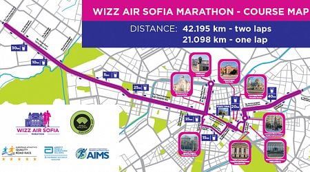 Sofia Marathon 2024 Kicks Off Saturday