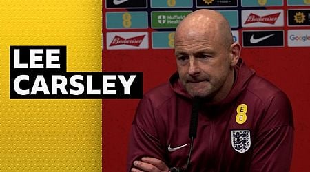 England have to be courageous at times - Carsley