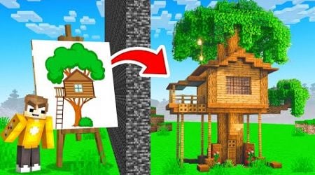 CHEATING In A Minecraft TREE HOUSE Build Battle!