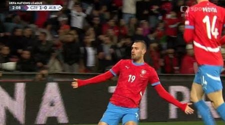 Tomas Chory Goal - Czech Republic vs Albania (2-0), Goals Results and Extended Highlights