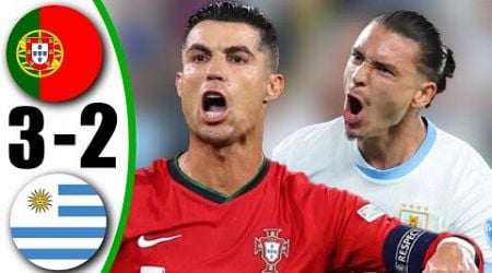 Portugal vs Uruguay 3-2 - All Goals &amp; Highlights - 2024