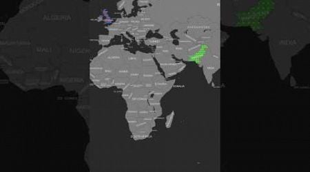 United kingdom &amp; pakistan #map #worldmaps #country #history #geography #hotnews #hotnews #shorts