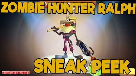 ZOMBIE HUNTER RALPH SNEAK PEEK AND INFO - LOONEY TUNES WORLD OF MAYHEM