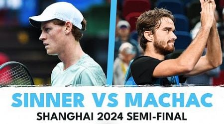 Jannik Sinner Battles Tomas Machac For A Place In The Final | Shanghai 2024 Semi-Final Highlights