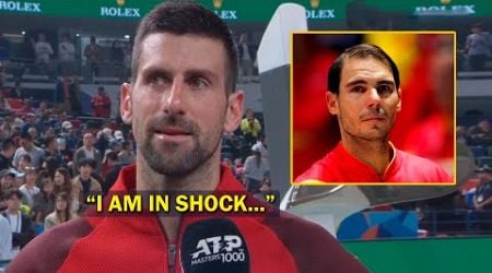 Novak Djokovic REACTION to Nadal&#39;s Retirement