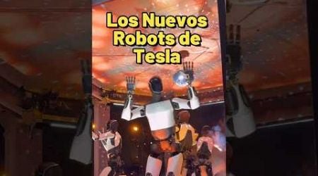 Los Nuevos Robots Tesla Fascinan a Todos