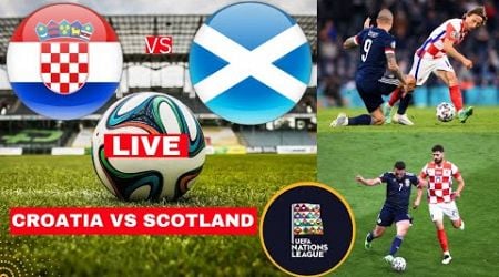 Croatia vs Scotland Live Stream Nations League Football Match Score Commentary Highlights Vivo Direc