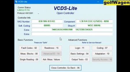 VCDS Lite install