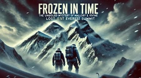 Frozen in Time: The Unsolved Mystery of Mallory and Irvine&#39;s Lost #everestsummit #usaexpress