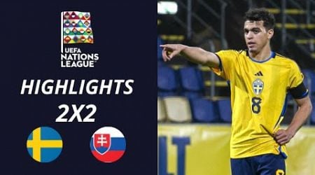 UEFA Sweden vs Slovakia 2-2 Highlights | 2024