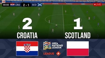 Croatia vs Scotland | 2 - 1 | Goals &amp; Highlights