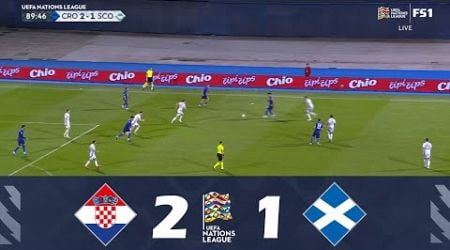 Croatia vs. Scotland [2-1] | UEFA Nations League 2024/25 | Match Highlights!