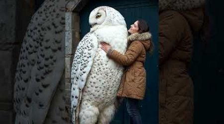 Giant pet owl discovered in Norway #owl #norway #animal