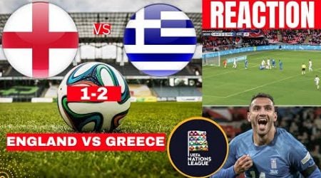 England vs Greece 1-1 Live Stream Nations League Football Match Score 2024 Highlights Lions Vivo