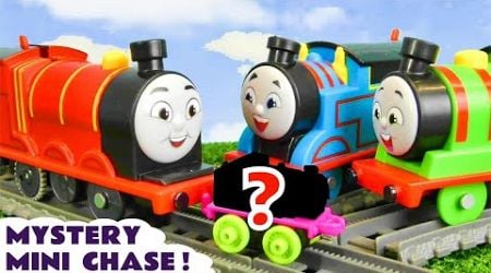 Mystery Thomas Mini Chase with toy trains James and Percy