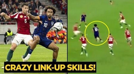 Joshua Zirkzee TOYING 4 Hungary players in last night game with Netherlands | Man Utd News