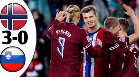 NORWAY VS SLOVENIA (3-0) | All Goal Highlights | National League 2024