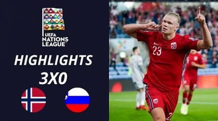 Norway vs Slovenia 3-0 Highlights Goals | Nations League 2024 #haaland #nationsleague