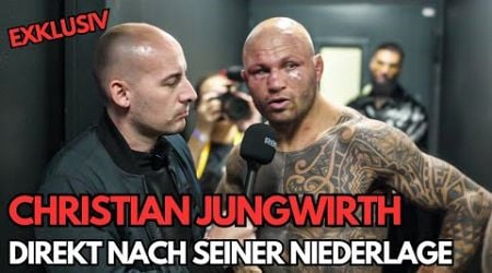 CHRISTIAN JUNGWIRTH - Erstes INTERVIEW nach der NIEDERLAGE gegen CHRISTIAN ECKERLIN - OKTAGON 62