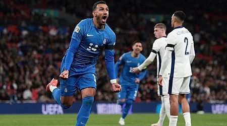 How Greece defeated England in the Nations League with Vangelis Pavlidis' stoppage-time winner