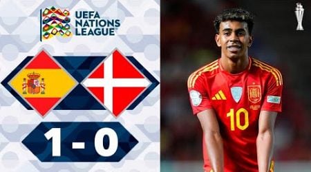 Spain vs Denmark 1-0 Highlights | UEFA Nations League 2024/2025