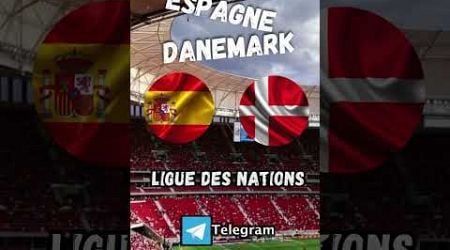 Pronostic Foot | ESPAGNE - DANEMARK | UEFA Ligue Des Nations