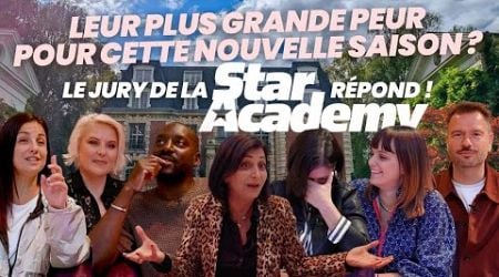 LE NOUVEAU JURY DE LA STAR ACADEMY NOUS CONFIE LEUR PIRE PEUR POUR CETTE SAISON !