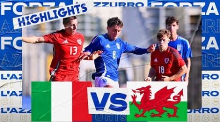 Highlights: Italia-Galles 3-3 | Under 19 | Amichevole