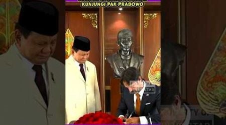 MENHAN SLOVAKIA KUNJUNGI PAK PRABOWO #shortvideo #komando #bravotni