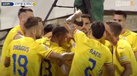 Dennis Man Goal - Cyprus vs Romania (0-3), Goals Results and Extended Highlights-2024