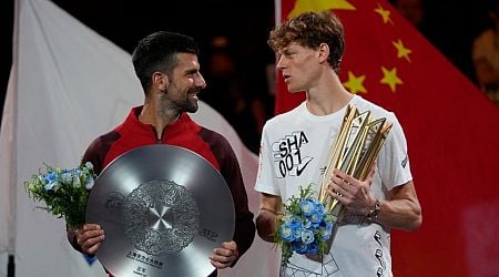 Jannik Sinner beats Novak Djokovic to take Shanghai Masters title