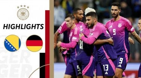 Undav-Brace! Germany remain unbeaten | Germany vs. Bosnia &amp; Herzegovina | Highlights Nations League