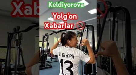 Diyora Yolg&#39;on Xabarlar #ViralShorts #diyorakeldiyorova #trends #trending #rek #reels #judo#o#sports