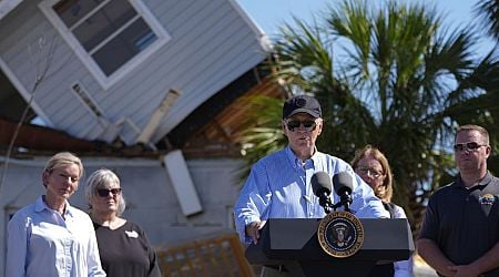 Biden Surveys Damage in Florida, Promises Aid