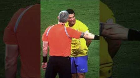 Ronaldo Stared Him Like... #cristianoronaldo #cr7 #football #edit #fyp #viral #referee #alnassr