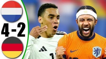 Germany vs Netherlands 4-2 - All Goals &amp; Highlights - 2024